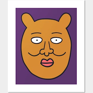 Reigen pyjamas bear Posters and Art